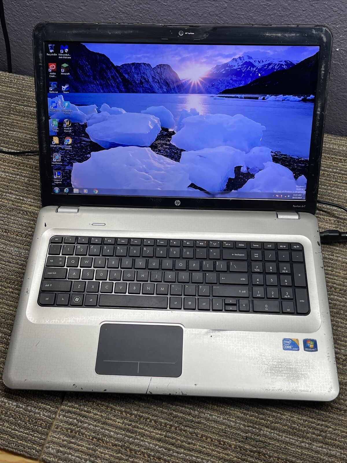 17.3” laptop webcam, Generations 1-3 Core I series